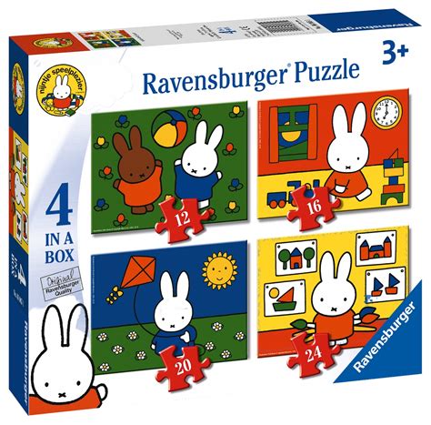 miffy puzzle 4 in 1 | only at miffytown