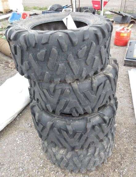 (4) 28x10x14 tires, came off a side by side, good - Albrecht Auction ...