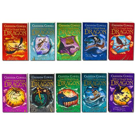 How to Train Your Dragon 10 Books Collection Set By Cressida Cowell – Lowplex