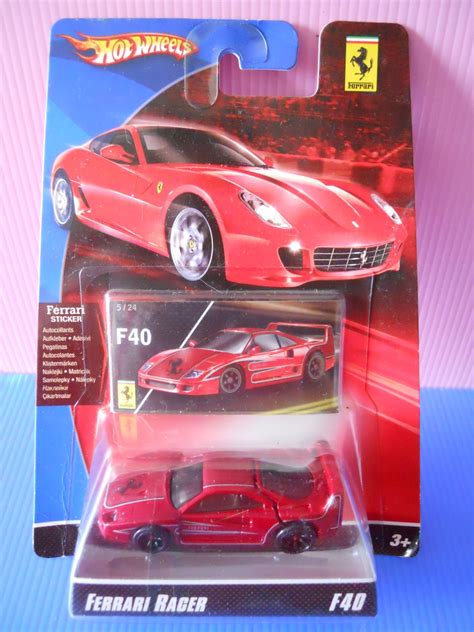 Dexters Diecasts (DexDC): Hot Wheels Ferrari Racer ~ Ferrari F40