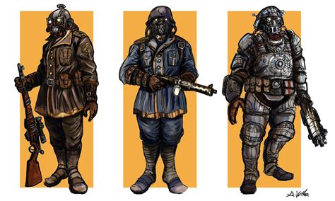 Steampunk Soldiers by TheLivingShadow on DeviantArt