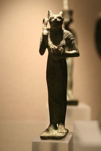 Bastet (Leipzig) | Statuette of Bastet, Late Period, Egyptia… | Flickr
