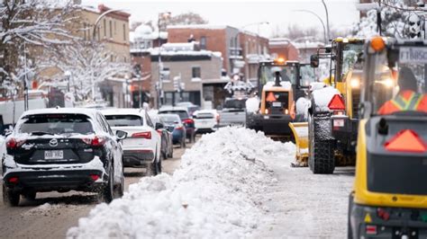 Winter weather advisory for Montreal as snow and cold hit | CBC News