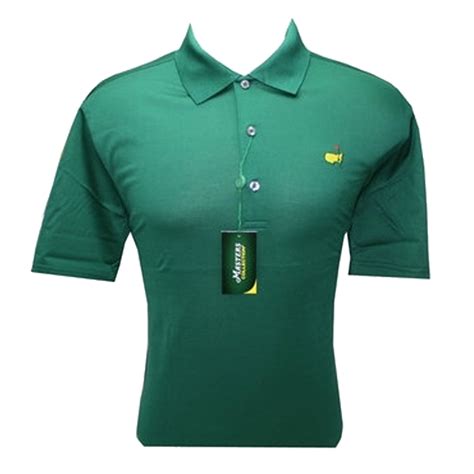 Masters Jersey Green Golf Shirt - Masters Jersey Golf Polos