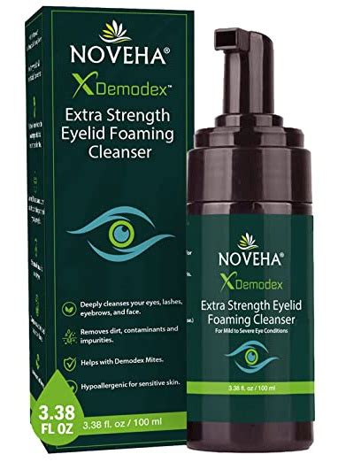 Demodex Eyelid Cleanser Foam ingredients (Explained)