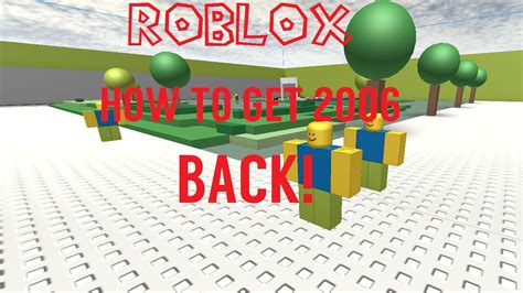 Old Roblox Character 2006