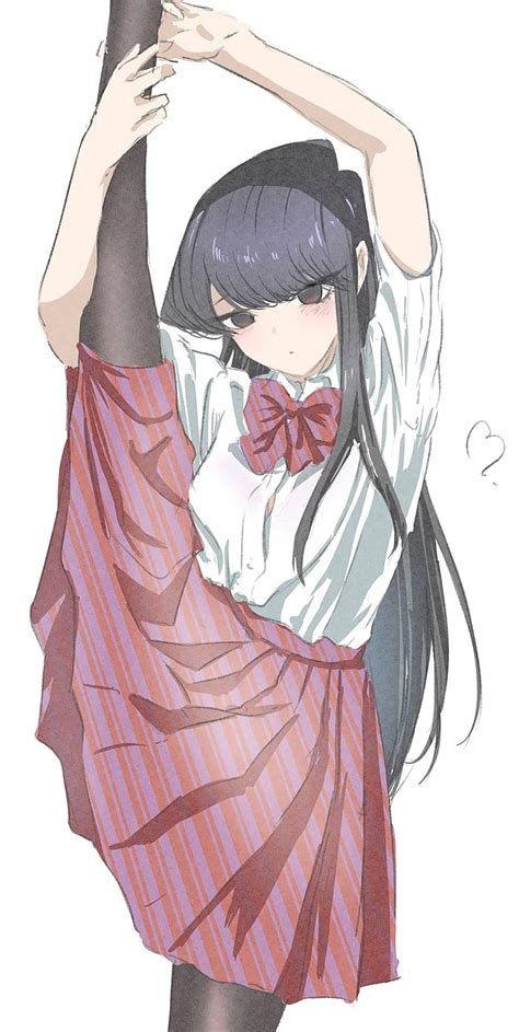 Komi Shouko, Komi-san wa, Comyushou desu., chicas anime, anime, fan art ...