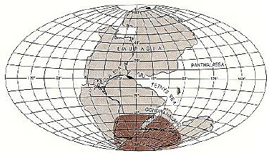 The Tethys Sea location 20 million years ago compared with the present... | Download Scientific ...