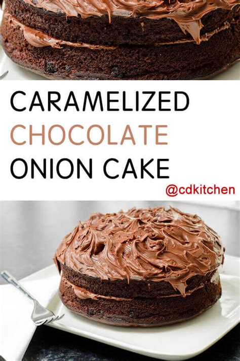 Caramelized Chocolate Onion Cake Recipe | CDKitchen.com