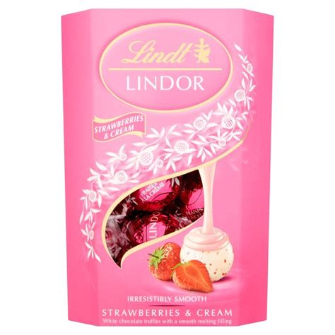 Lindt Lindor Strawberries & Cream from Ocado