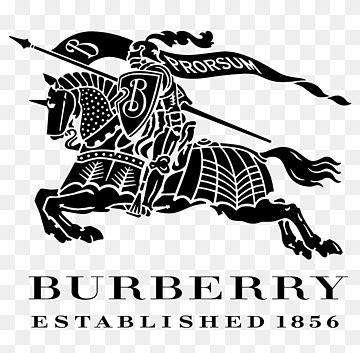 Logo Brand Burberry Fashion design, burberry, white, mammal, text png | PNGWing