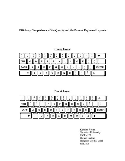 QWERTY vs DVORAK Keyboards - Kenny Rosen