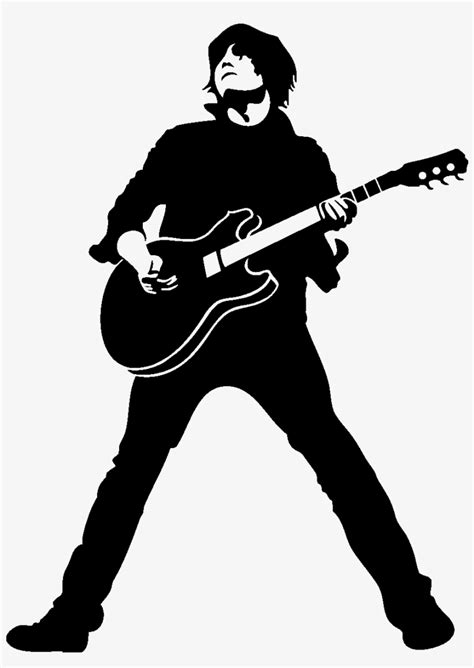 Go To Image - Rock Guitarist Silhouette Png - Free Transparent PNG ...