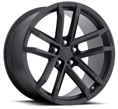 20" Fits Chevy Camaro ZL1 Satin Black Wheels Set of 4 20x10" Rims - Stock Wheel Solutions