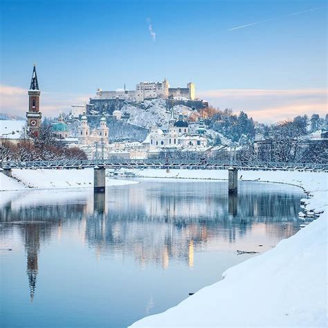 Merry Christmas from a snow-covered Salzburg | Salzburg, Christmas ...