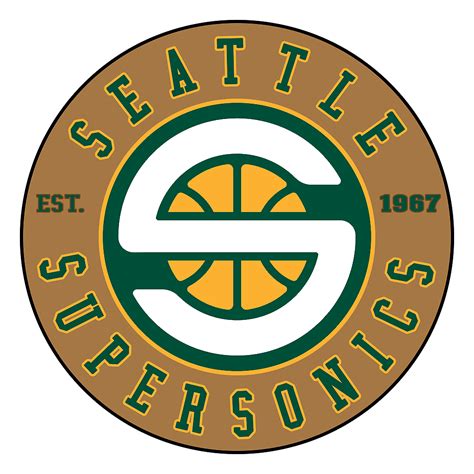 Seattle Sonics Logo Png - PNG Image Collection