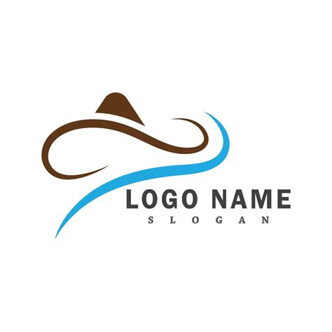 Cowboy logo vector template design 16030923 Vector Art at Vecteezy