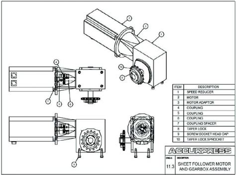 Press Brake Accurpress Parts and Assemblies Manual