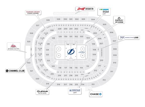 Seating Charts | Amalie Arena