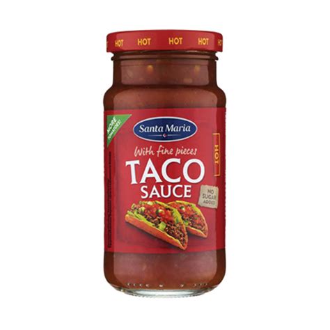 Santa Maria Taco Sauce Hot 230g - What's Instore