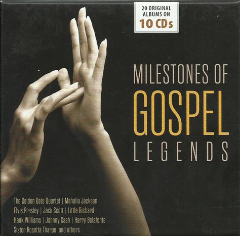 Milestones Of Gospel Legends (2016, Box Set, CD) | Discogs