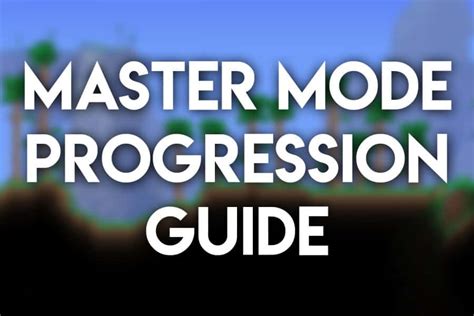 Ultimate Progression Guide for Terraria Master Mode – Game Voyagers