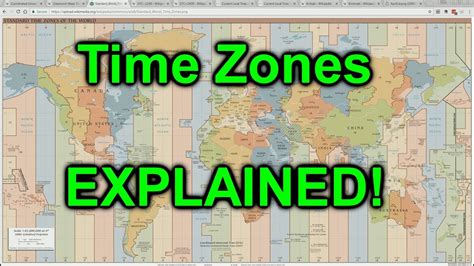 World Time Zones EXPLAINED - YouTube