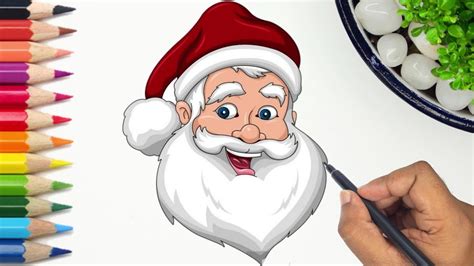 Collection of over 999+ incredible 4K drawings of Santa Claus