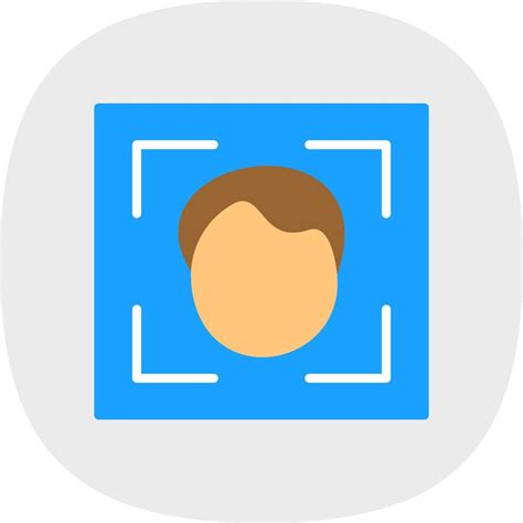 Face Scanner Vector Icon Design 16378184 Vector Art at Vecteezy