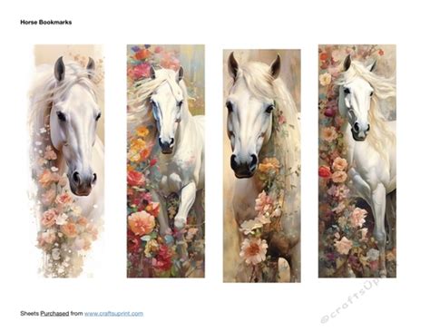 Horse Bookmarks - CUP1254374_87117 | Craftsuprint