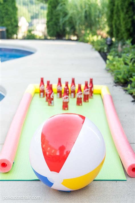 DIY Coke® Bottle Outdoor Bowling Game