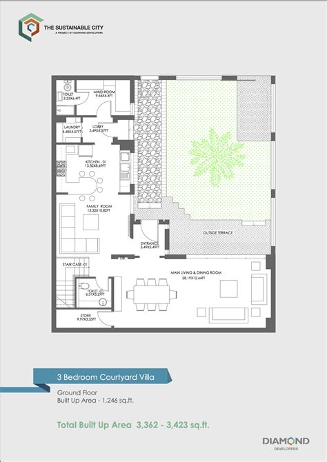 Floor Plans - The Sustainable City Dubai Land by Diamond Developers