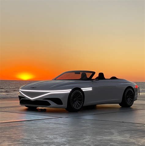 Genesis unveils X Convertible, completing its X trilogy of future cars