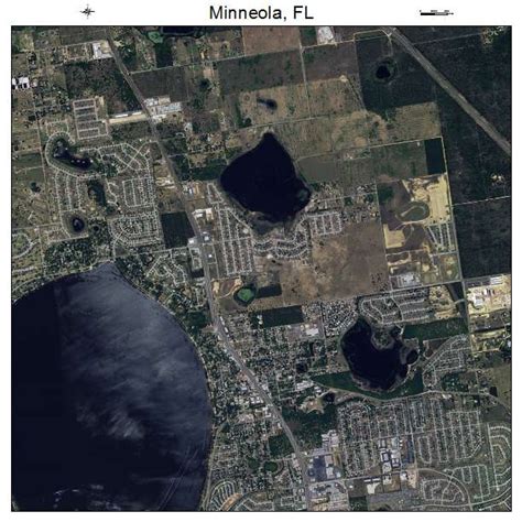 Aerial Photography Map of Minneola, FL Florida