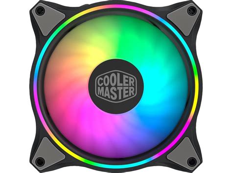 Cooler Master MasterFan MF120 HALO Addressable RGB 120mm Fan with Duo ...