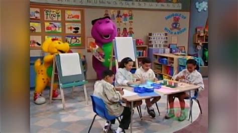 Barney & Friends: 5x14 First Things First! (International edit)(1998) - Treehouse broadcast ...