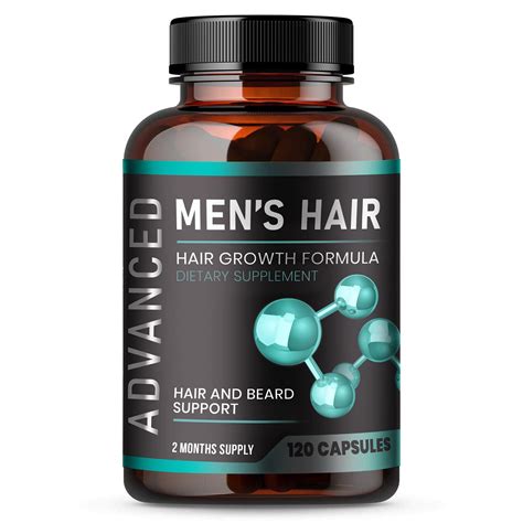 Buy Hair Growth s For Men - Anti Hair Loss Pills. Regrow Hair & Beard Growth Supplement For ...