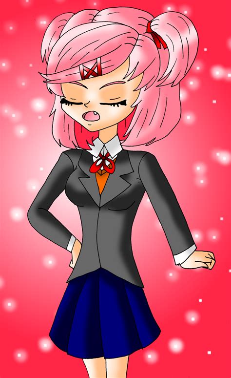 Doki Doki Literature Club Natsuki by David3X on DeviantArt