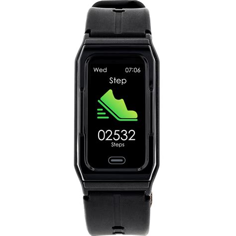 Active Pro Step Smart Watch Black