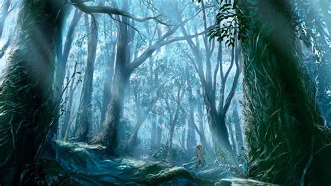 Anime Forest Backgrounds - Wallpaper Cave