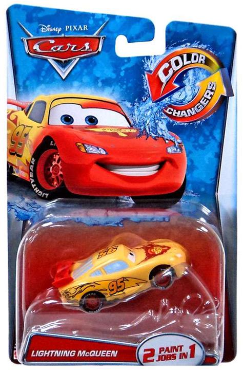 Disney Pixar Cars Color Changers Lightning McQueen 155 Diecast Car 2015 ...