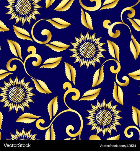 Floral sari pattern Royalty Free Vector Image - VectorStock