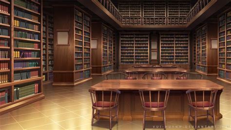 Library by Vui-Huynh on DeviantArt | Anime backgrounds wallpapers ...