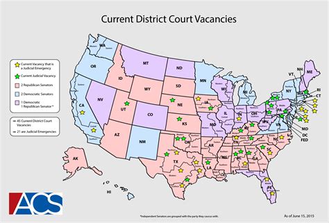 Map Of The Us District Courts - Wayne Baisey