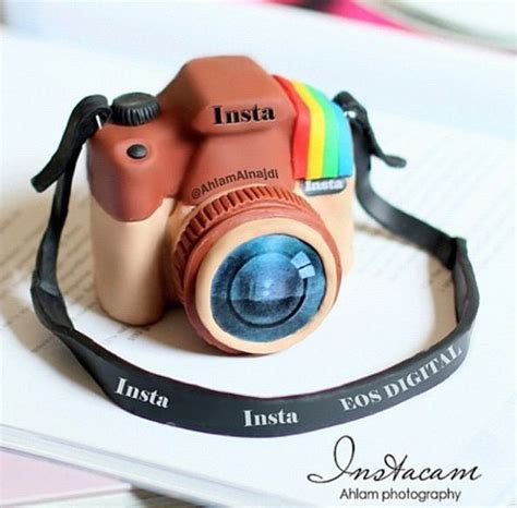 Instagram camera out of clay | Polymer clay charms, Polymer clay ...