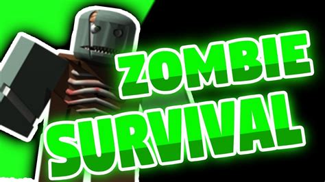 EPIC ROBLOX ZOMBIE GAME SURVIVAL - Scary Roblox Games - YouTube