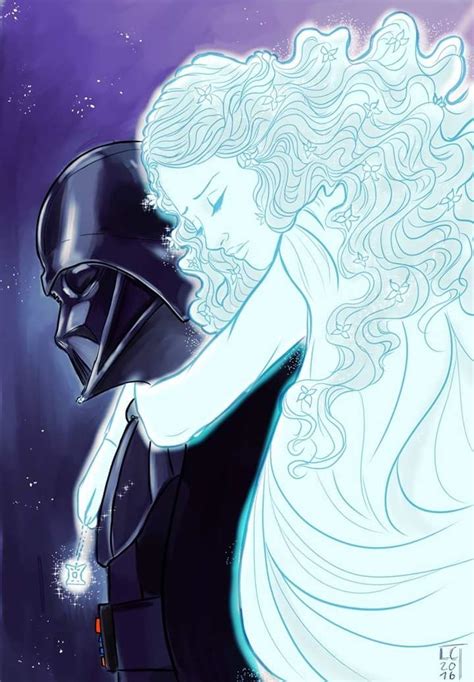 Z: I connect with Darth Vader so much because he did everything just to save his wife, but he ...