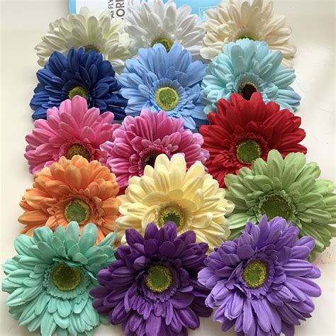 Best Silk Daisy Artificial Flowers For Wedding Home Decoration 13cm Chrysanthemum Mariage Flores ...