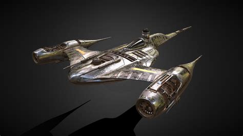 The mandalorian Ship - Starfighter N1 - Download Free 3D model by ...