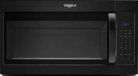 Whirlpool - 1.7 Cu. Ft. Over-the-Range Microwave - Black at Pacific Sales